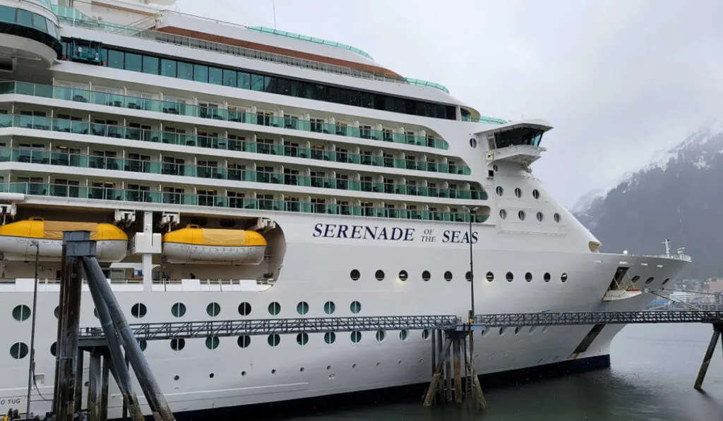 The Serenade of the Seas cruise ship