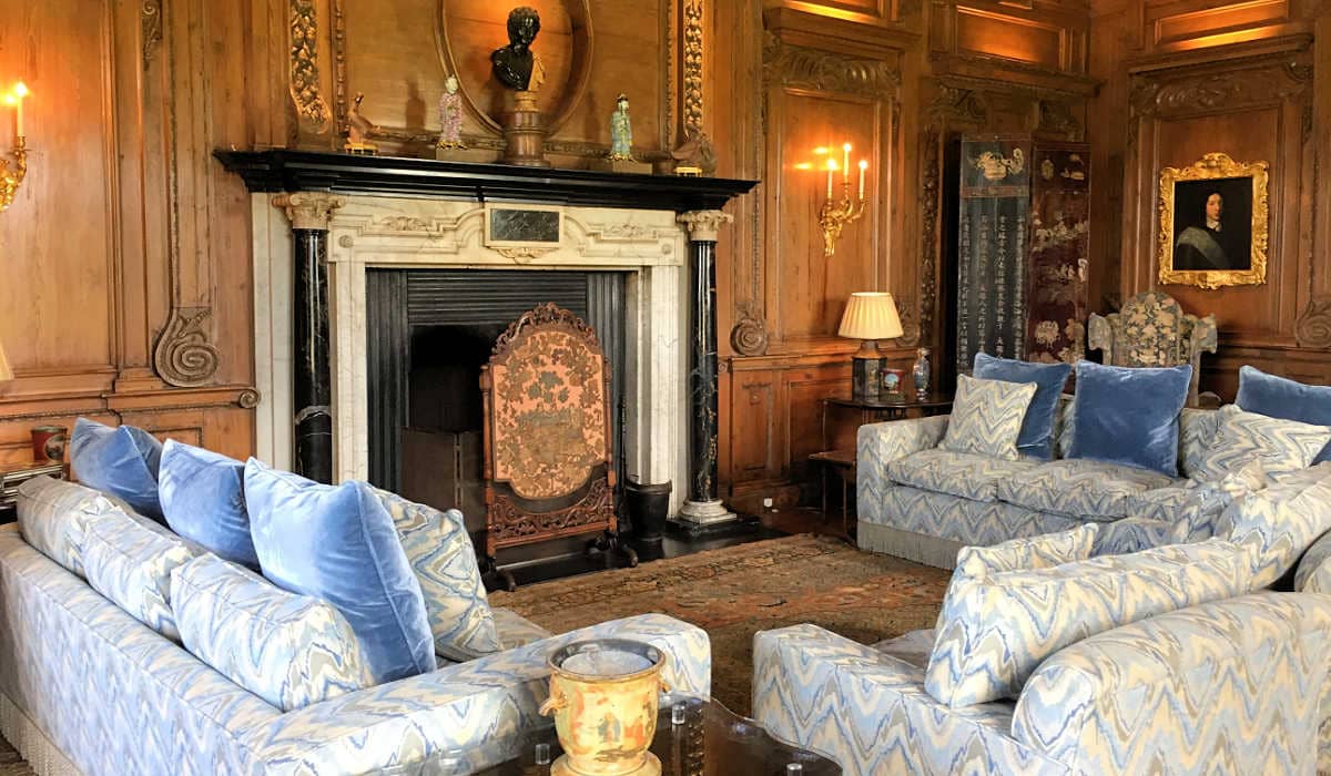 The Thorpe drawing room, Leeds Castle, England