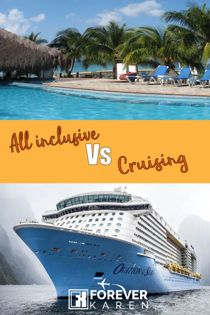 Cruise Vs all-inclusive? How to decide? Are you a cruiser or a resorter? Cruises are a sampler for a land vacation as they give you snippets of different places.