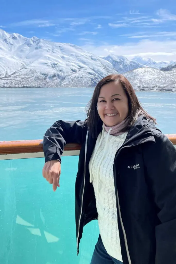 Dressed in layers at Hubbard Glacier