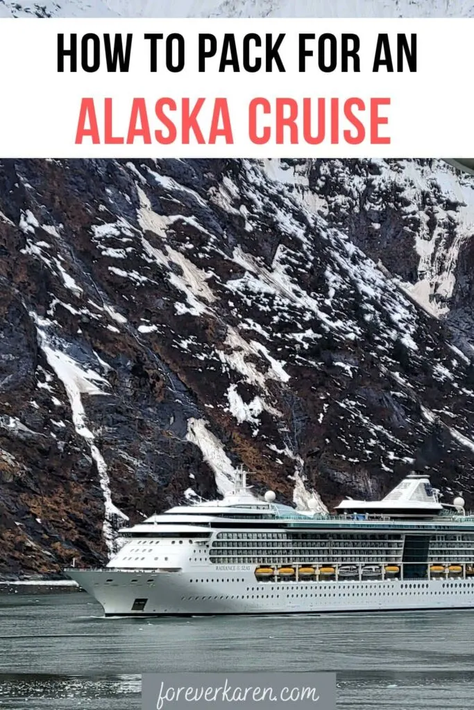 Radiance of the Seas in Tracy Arm, Alaska