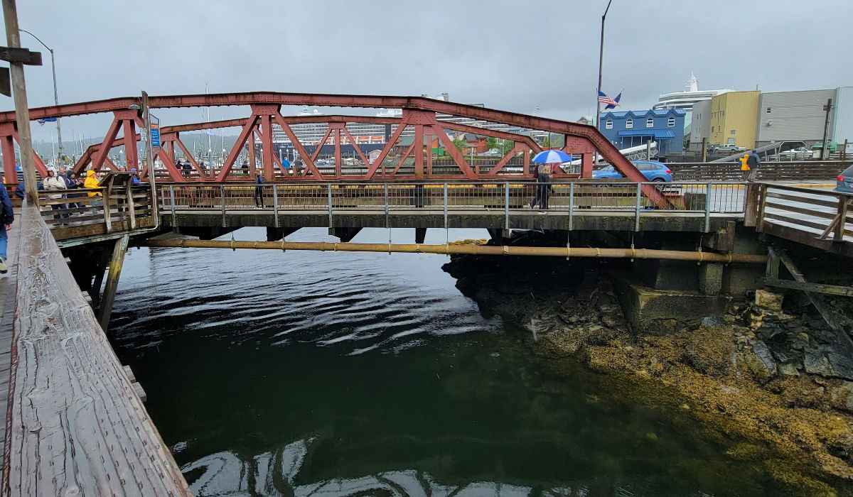 Stedman Bridge by Creek Street, Ketchikan
