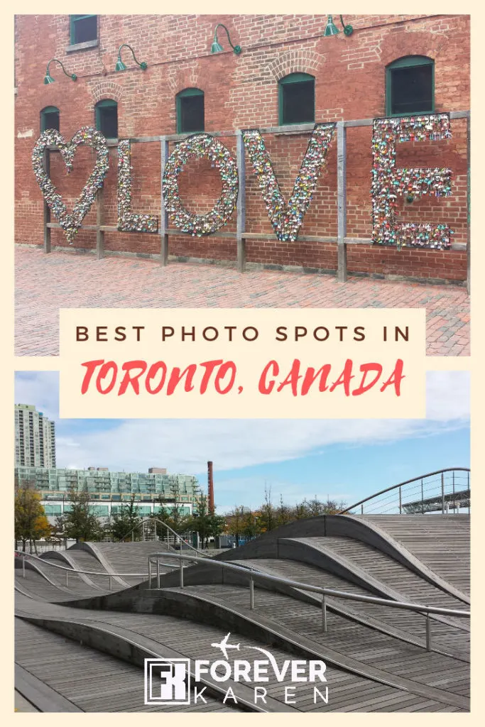 While the CN Tower is the most photographed icon in Toronto, check out these other photo worthy spots. They include the Distillery District, Graffiti Alley, Berczy Park and more.