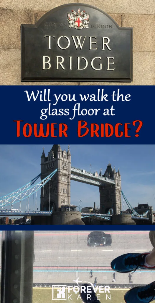 While there are 33 bridges that cross the River Thames, one of the most iconic attraction is the London Tower Bridge with its twin towers, and picture-postcard exterior. When you visit, you can walk the glass floor if you’re daring enough. #londontravel #towerbridge #londonbridges #towerbridgeexhibition