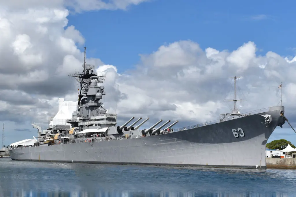 USS Battleship Missouri at Pearl Harbor, Oahu