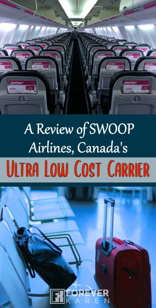 A review of Swoop Airlines, Canada’s newest ultra low-cost airline. While its parent company is Westjet Airlines, there's a tendency to assume the experience is the same. Read on to learn all about Swoop Airlines. #swoopairlines #westjet #airlines 