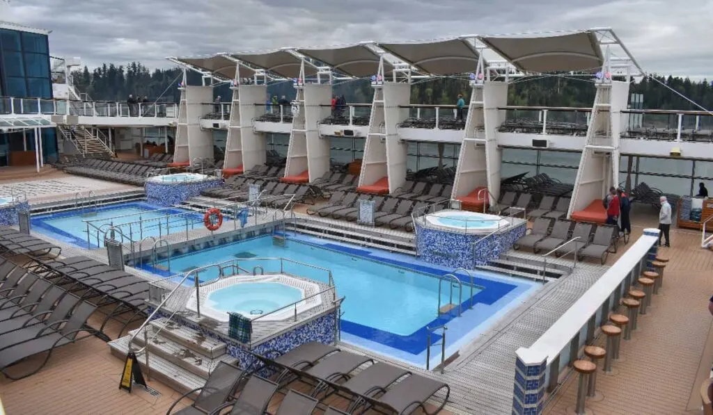 Celebrity Eclipse resort deck