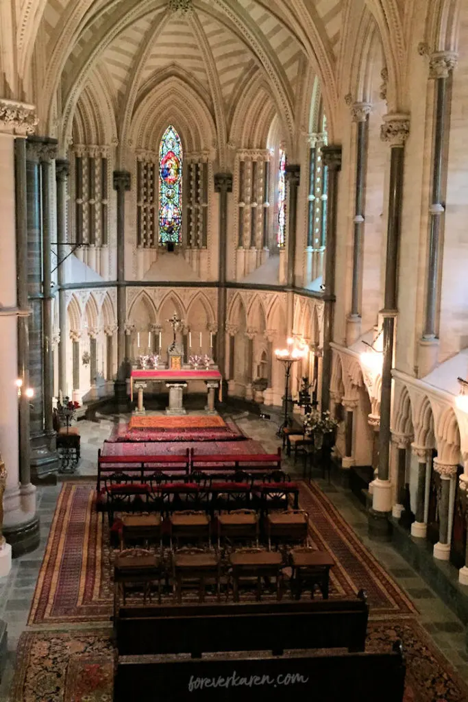 The private chapel at Arundel Castle