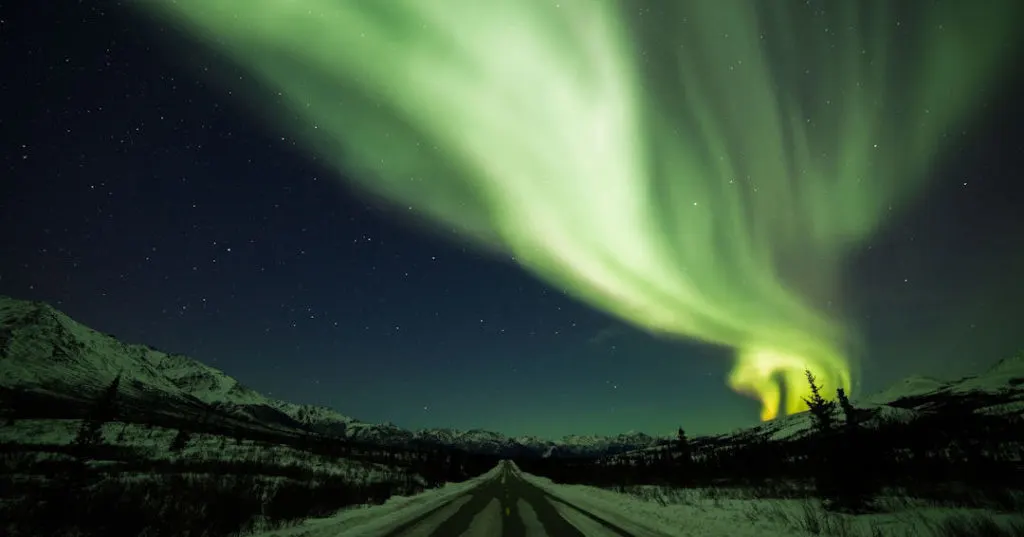 Alaska bucket list experience; seeing the aurora borealis or northern lights