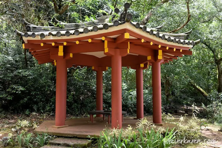 The Meditation Pavilion at the Byodo-In Temple