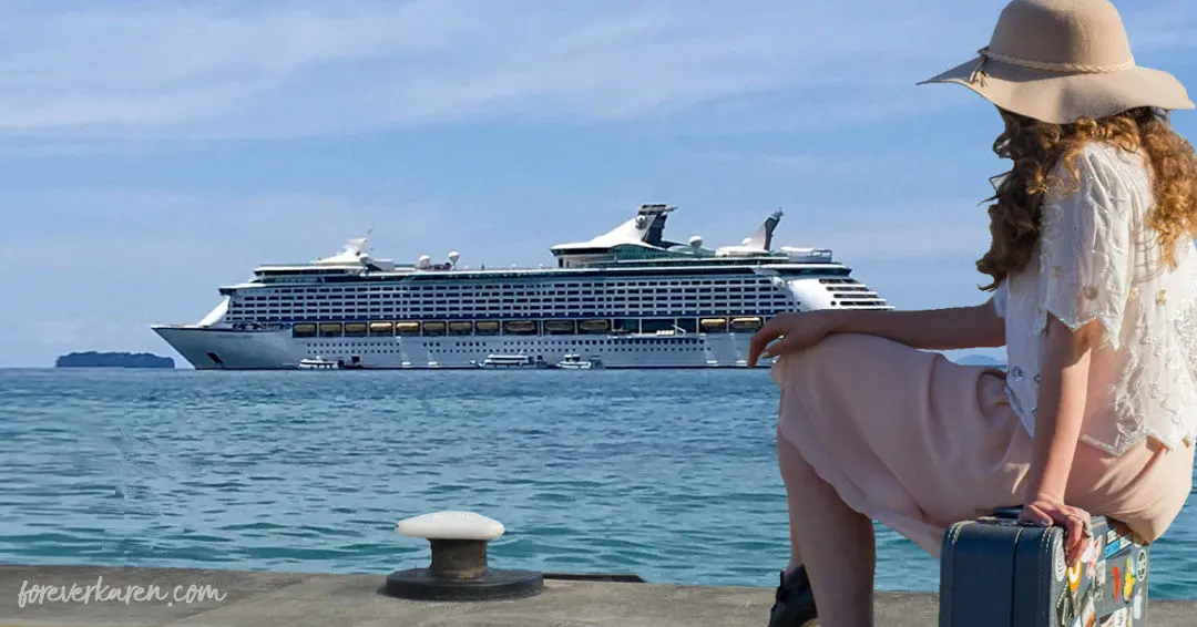 Girl missed her cruise ship