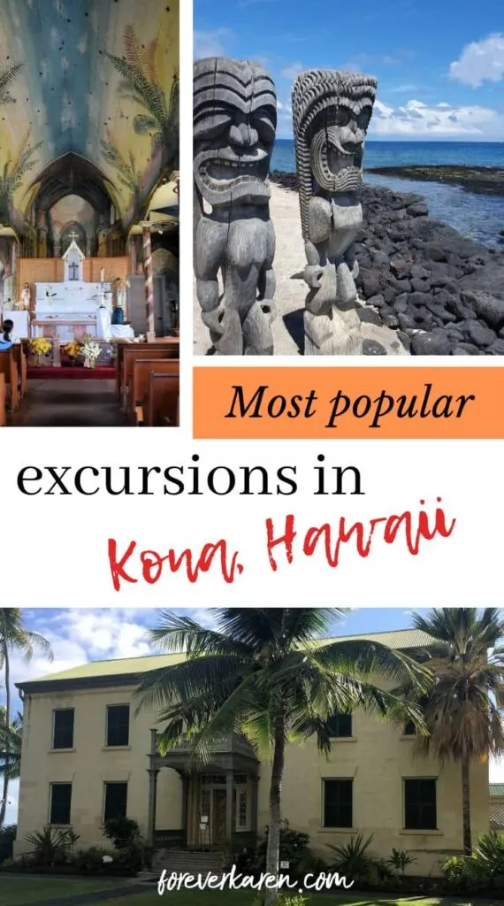 Kailua-Kona is a sun worshipper's paradise with a diverse list of outdoor activities and a variety of Kona shore excursions. Here is a list of the most popular things to do in and around Kona on a port day. #konahawaii #konaexcursions #hawaiicruise #kailuakona