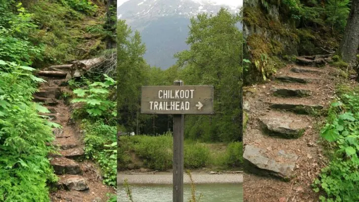 Chilkoot Trail in Alaska