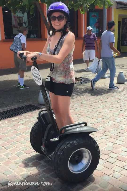 Enjoying a Segway tour in Puerto Vallarta