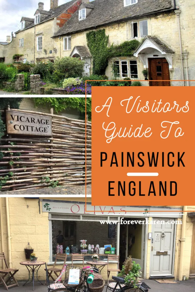 Painswick in Gloucestershire is known as the Queen of the Cotswolds. See its amazing parish church with its ancient tombstones and over 100 manicured yew trees. Check out the donkey doors and learn the history of the old wool town. #painswick #queenofthecotwolds #gloucestershire #cotswolds