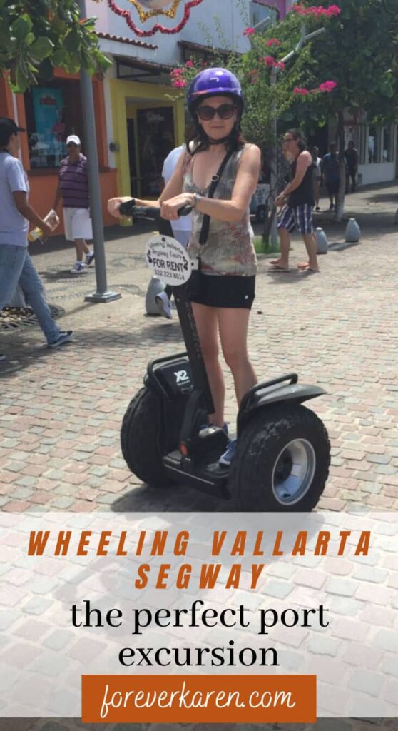 Looking for an inexpensive and fun way to see Puerto Vallarta? Consider a Segway tour with Wheeling Vallarta Segway. The tours are budget-friendly, while a Segway allows riders to cover more ground without walking. #segway #puertovallarta #mexicocruise #segwaytour