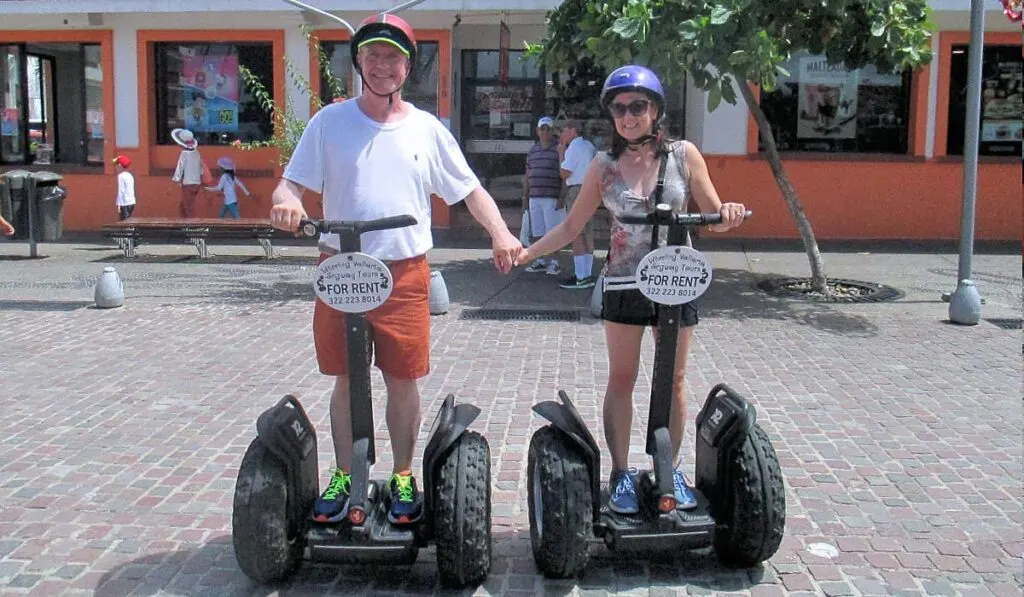 Riding a Segway with Wheeling Vallarta Segway in Puerto Vallarta