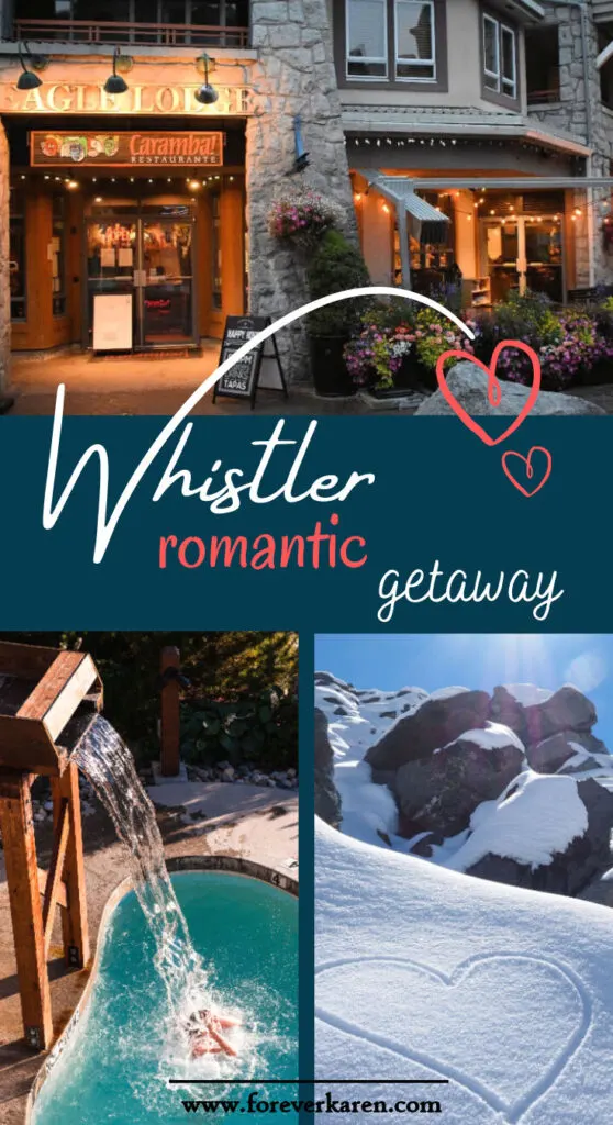 Winter or summer, Whistler’s ski resort oozes romance with its jaw-dropping scenery, first-class restaurants and plenty of outdoor activities. A Whistler getaway provides lots of opportunity for romance and I’ll show you how. #whistler #whistlertravel #whistleradventure #dateideas #canada