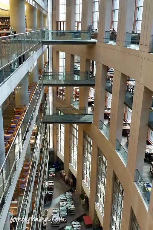 Vancouver library interior