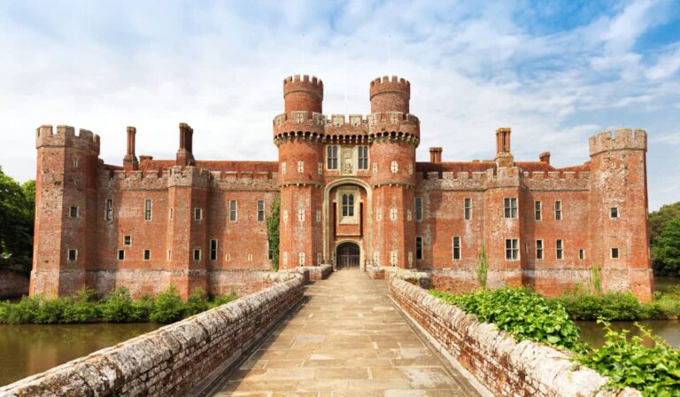 Herstmonceux Castle in East Sussex