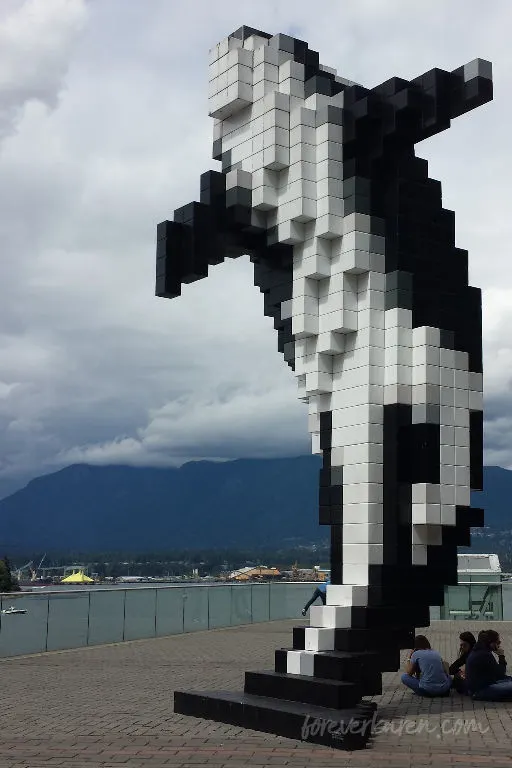 Pixelated Orca, Vancouver
