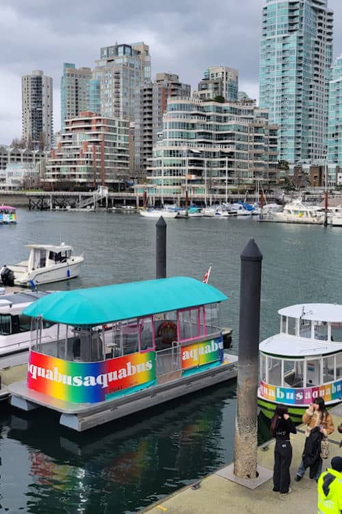 Aquabus at Granville Island