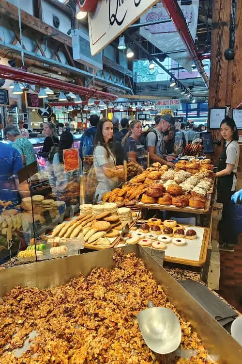 Inside Granville Island Market