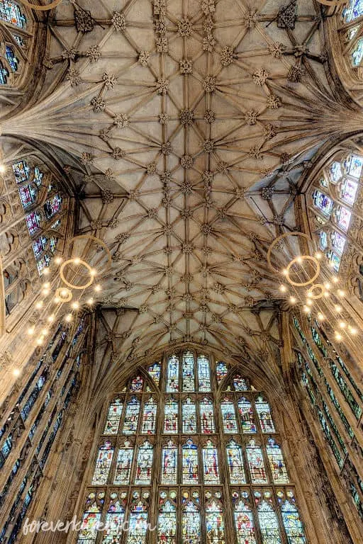 Lady Chapel ceiling