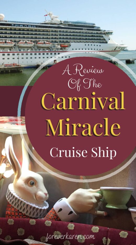 Carnival Miracle Amenities, A Review Of The Fun Ship - Forever Karen