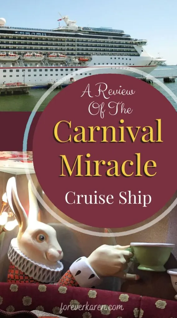 Carnival Miracle, Deck Plans, Activities & Sailings