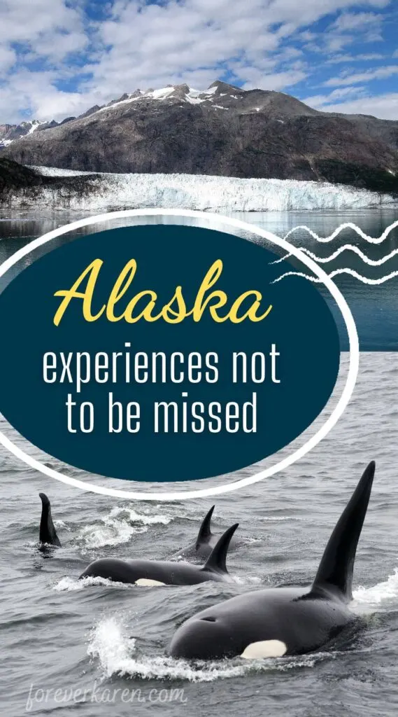 Some must-do Alaskan experiences - visiting Glacier bay National Park and whale watching