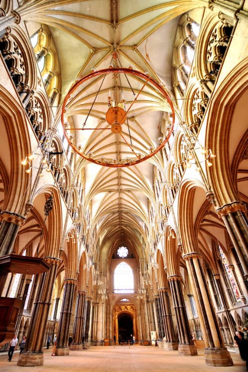 Inside Lincoln Cathedral