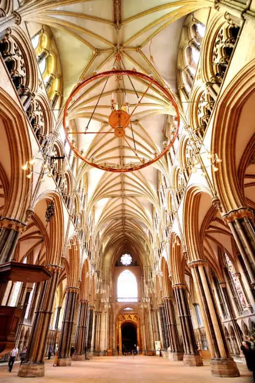 Inside Lincoln Cathedral
