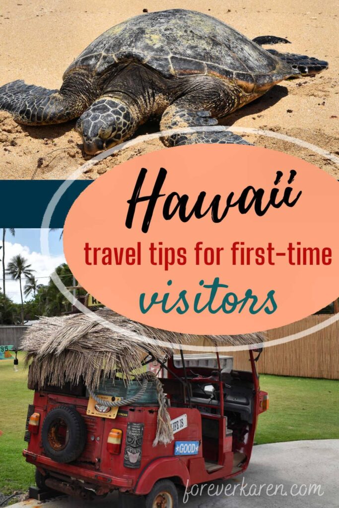Traveling to Hawaii for the first time? Hawaii isn’t cheap and horn honking is taboo. Make sure to buy reef-safe sunscreen, book the right rental car, know that it can rain every day, its volcanoes are active, and other useless travel tips.