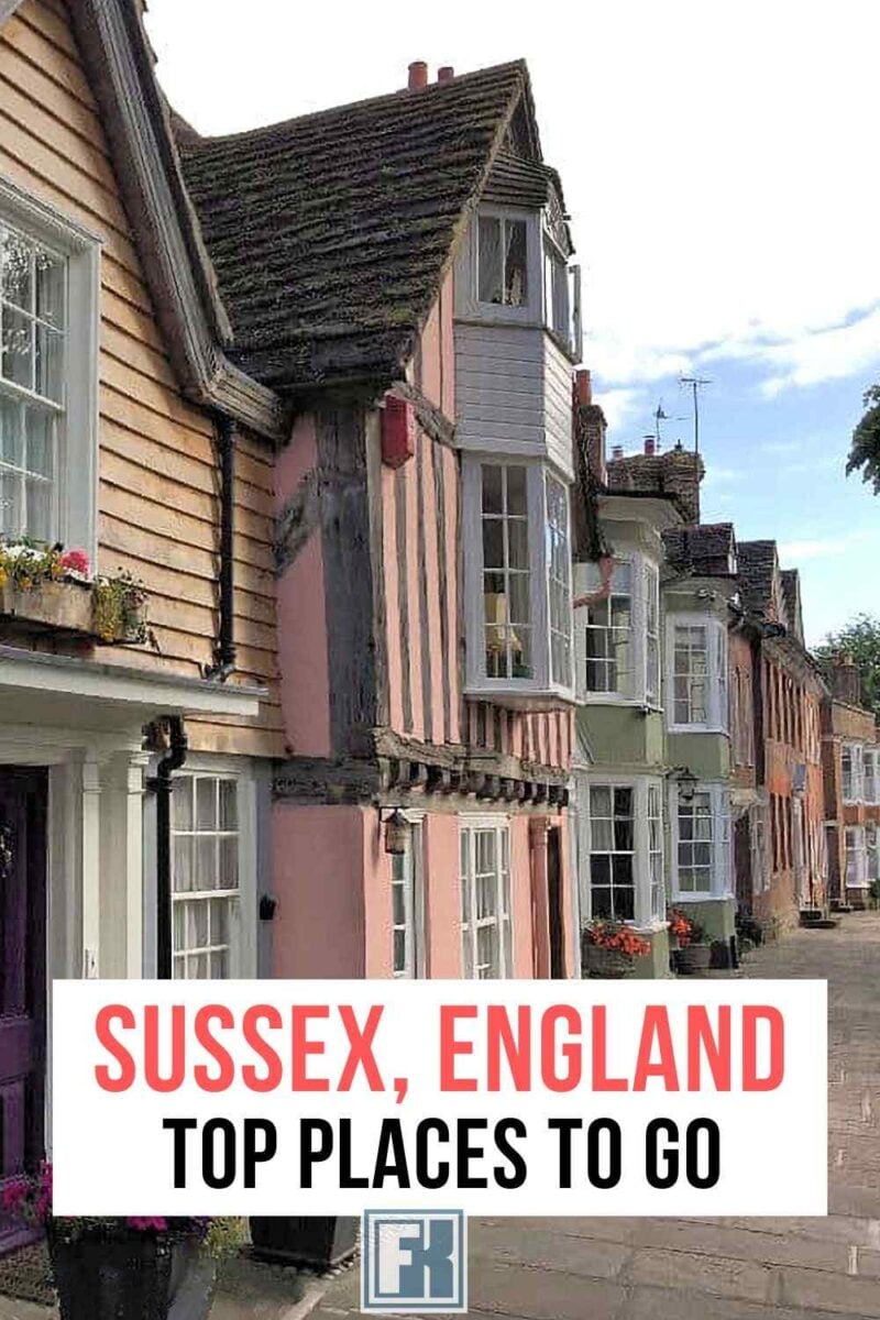Sussex, England comprises a mix of urban, woodlands, wetlands, and 220 km of coastland. Check out the best places to visit in both East and West Sussex from romantic castles and castle ruins to beach towns and rustic villages. The Causeway in Horsham, West Sussex