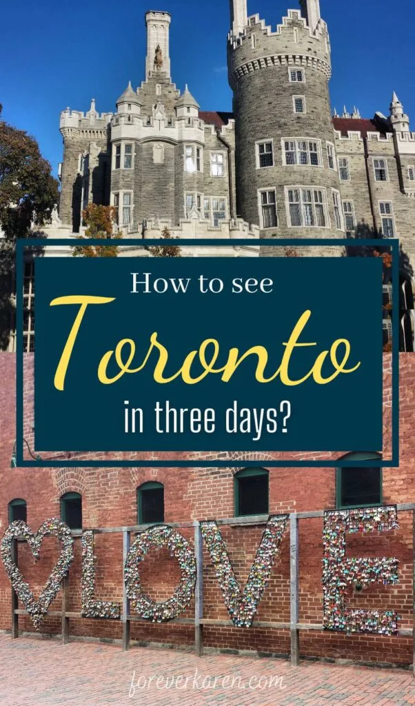 Casa Loma and the Distillery District in Toronto, Canada