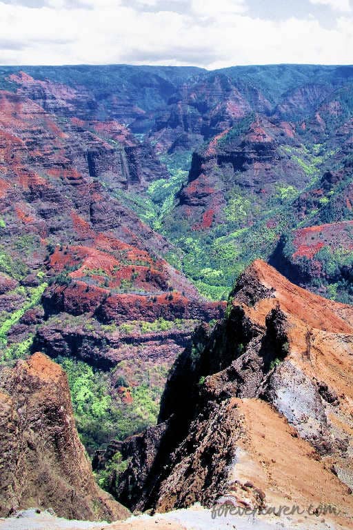 Waimea Canyon in Kauai