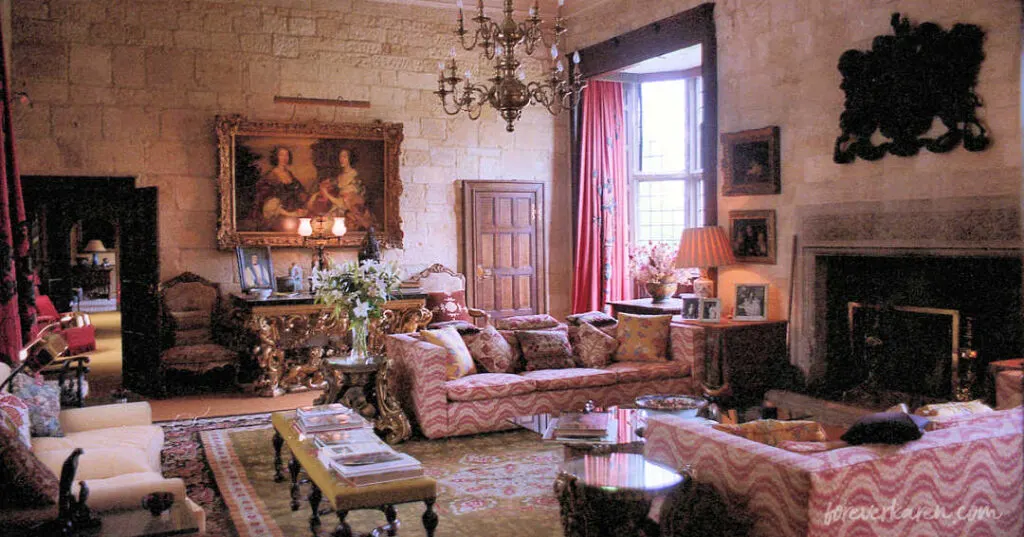 The drawing room, Sudeley Castle