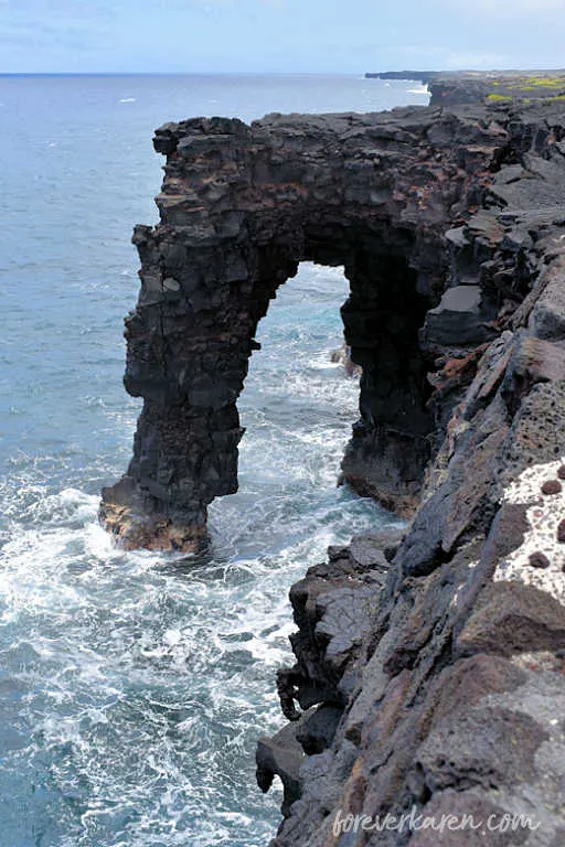 Hotei Sea Arch, Hawaii Volcanoes National Park