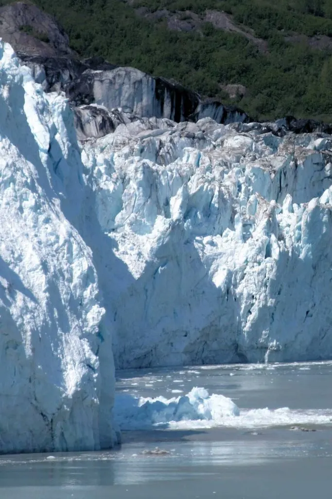 Ice calving in Glacier Bay National Park