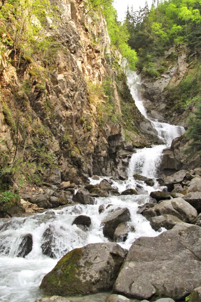 Lower Reid Falls in Skagway