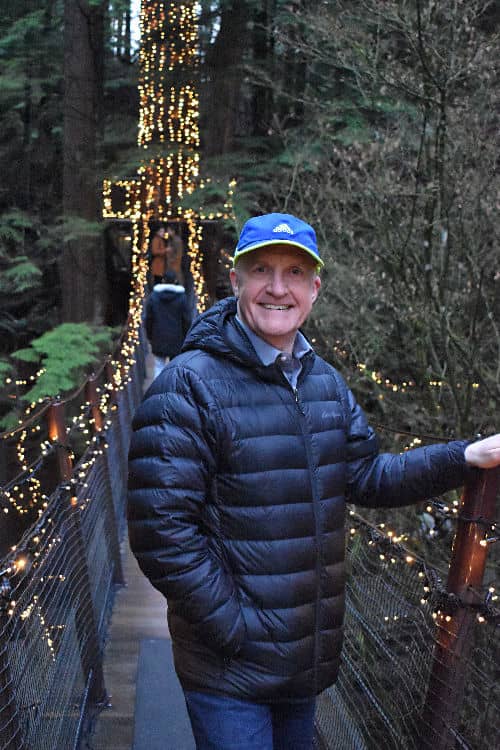 Brian on the Treetops Adventure