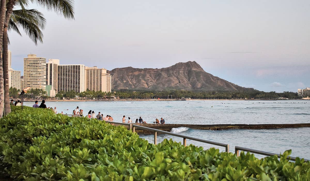 Diamond Head and Waikiki