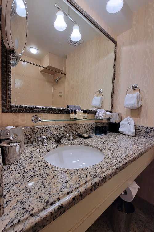 Our Banff Springs Hotel bathroom