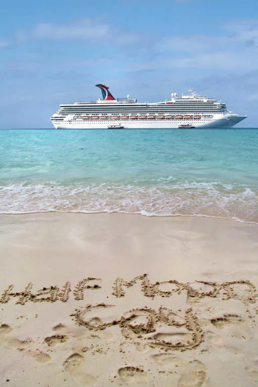 Carnival Glory in Half Moon Cay