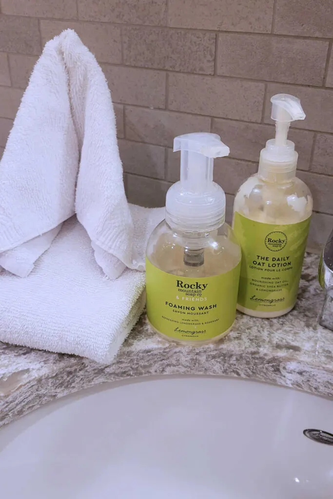 Moose Hotel uses Rocky Mountain bath products