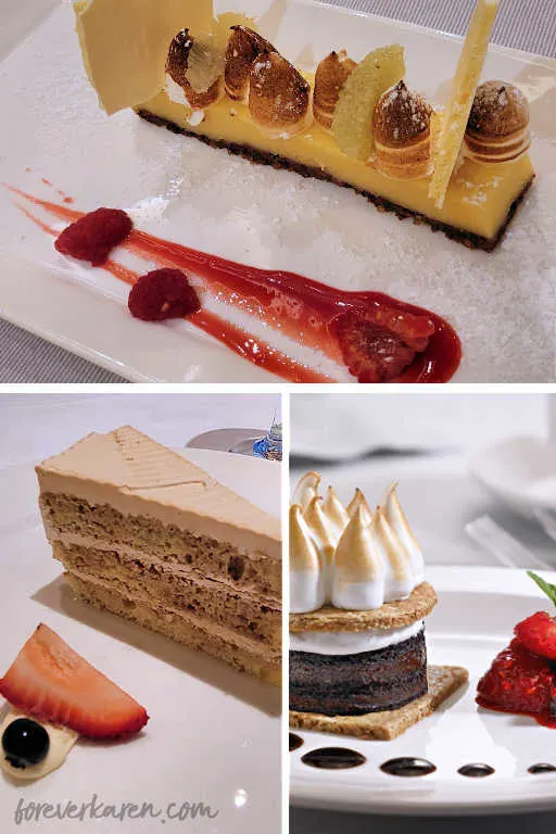 Princess Cruises desserts