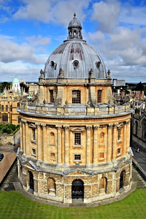 The exterior of the Radcliffe Camera in Oxford