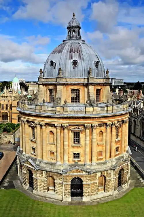 The exterior of the Radcliffe Camera in Oxford