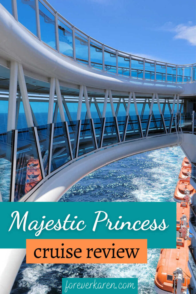 The Majestic Princess SeaWalk or glass floor